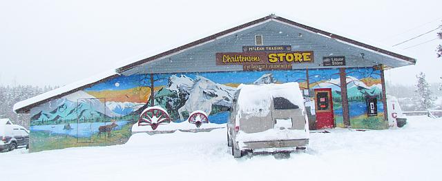 McLeans Trading, one of three stores in Anahim Lake, Chilcotin