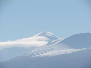 Unknown peak seen from Ginty Creek