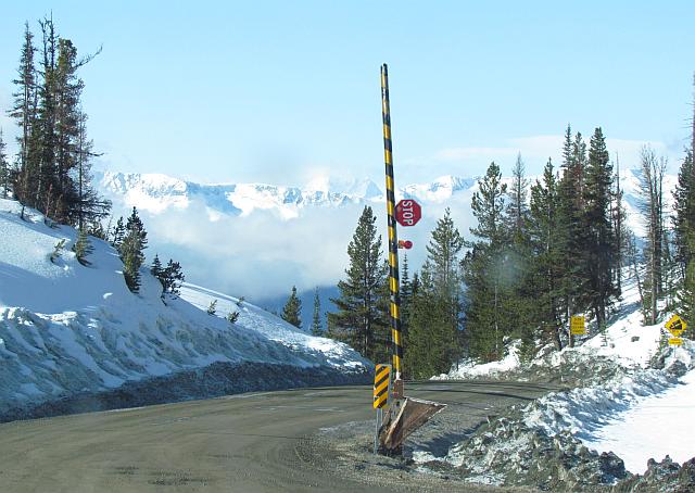 Heckman Pass at the top of The Hill on Highway 20