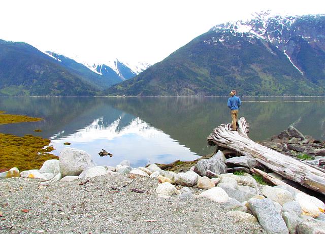 The salt chuck near Bella Coola