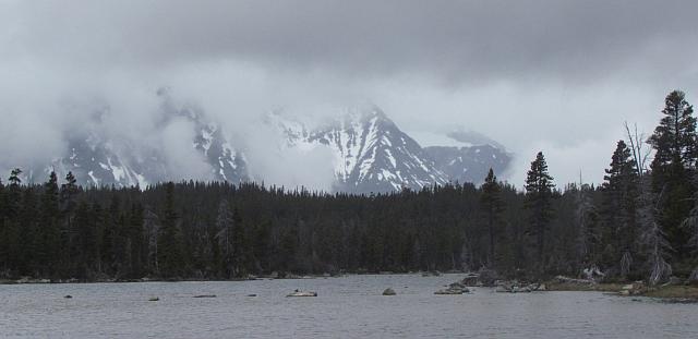 Boundary Lake socked in