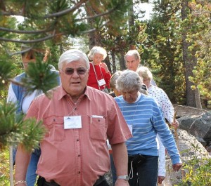 bus tour participants