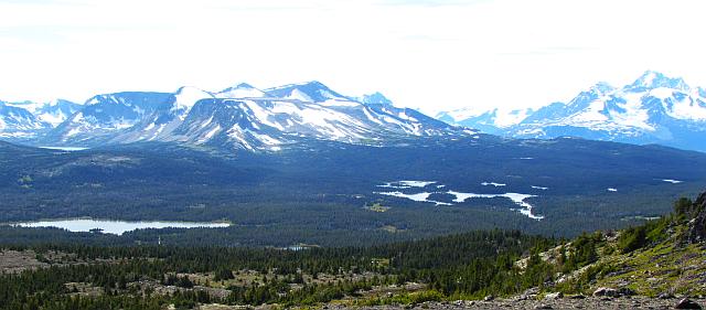 Round Lake and Octopus Lake