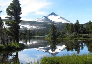 Round Lake and Wilderness Mt.