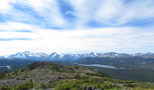 a panoramic view of my lake