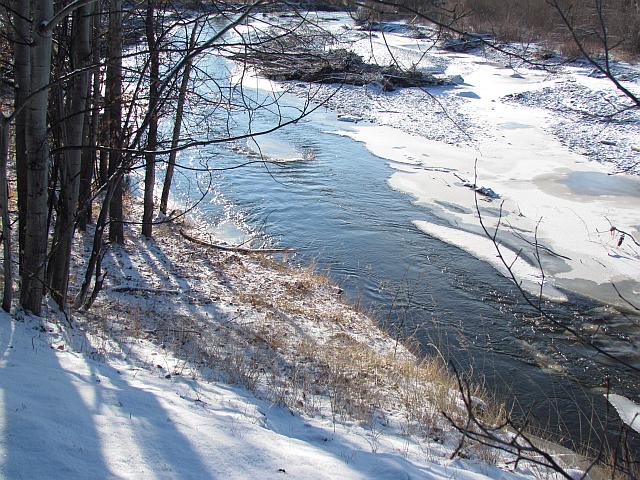 ice on the McClinchy River