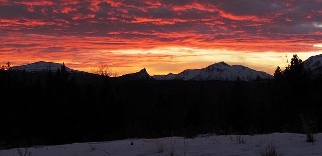 another Finger Peak sunset