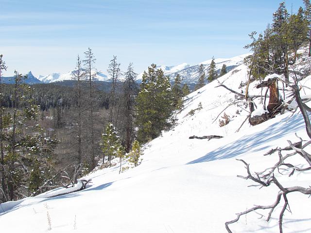 south bluffs at Ginty Creek