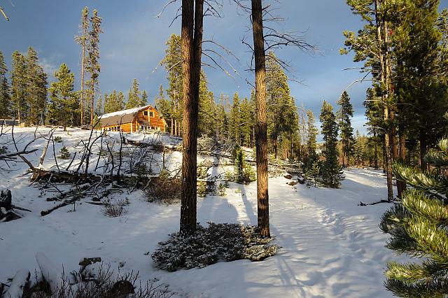 house on the hill at Ginty Creek