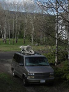 my van at 100 Mile