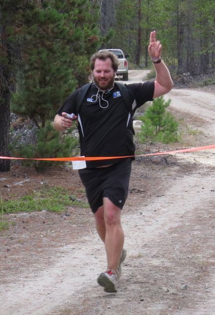 Craig Sisterson running