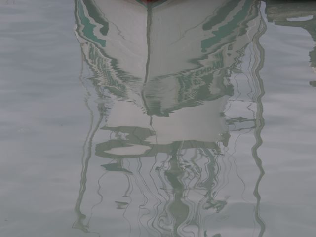 reflections Bella Coola marina