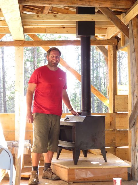 craig sisterson and installed stove