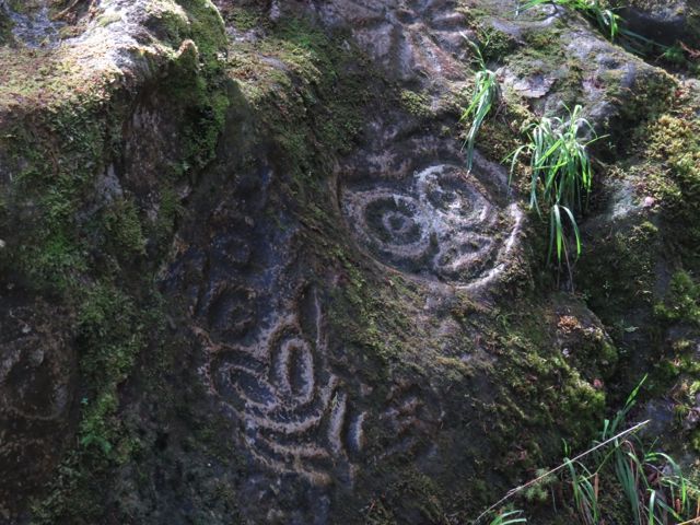 Bella Coola petroglyphs