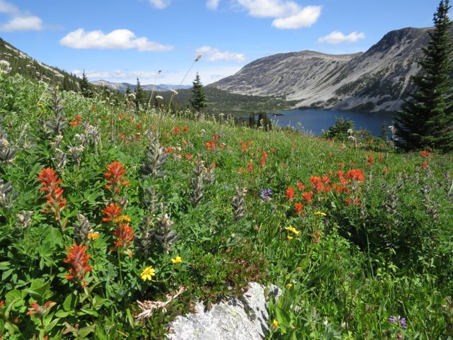 Lake at the North Pass