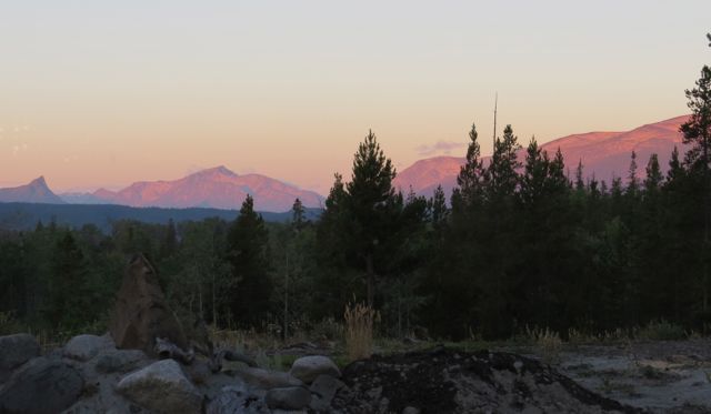 Finger Peak sunrise