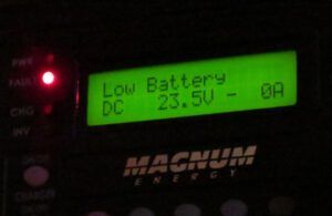 9 low battery