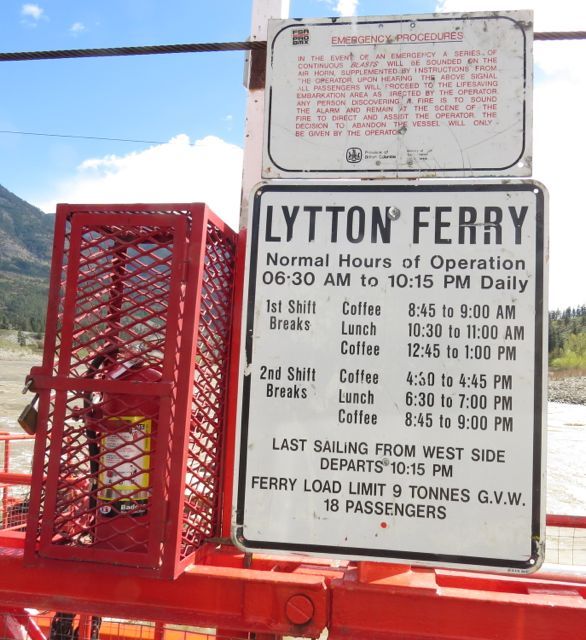 ferry timetable