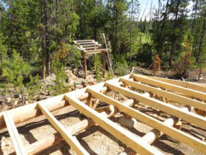 7 outhouse and yurt site