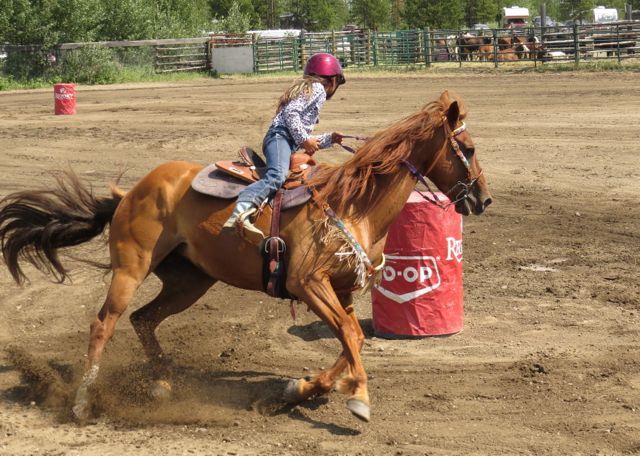 19 little girl barrel