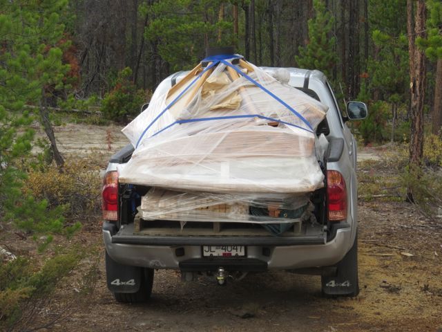 yurt 1 in truck