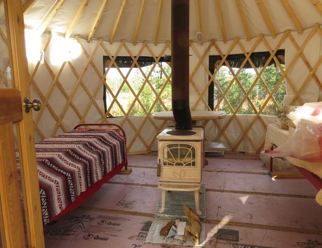 yurt interior