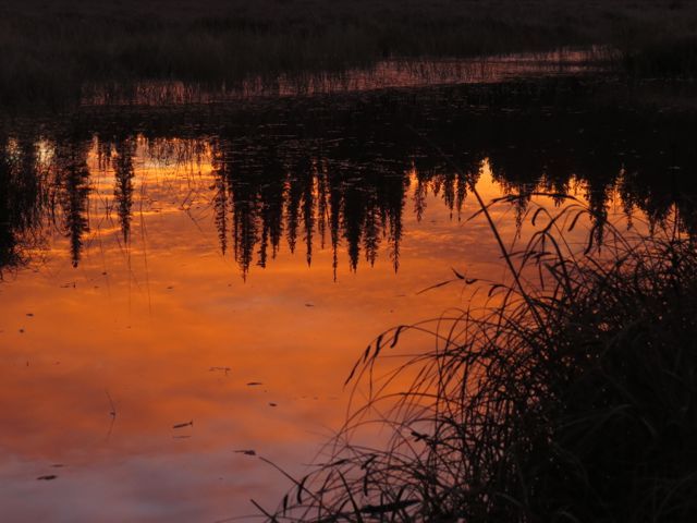 2 sunrise reflections