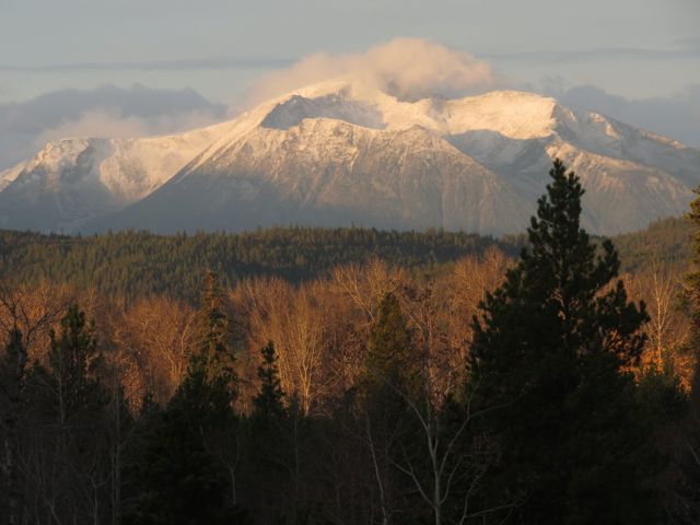 4 snow dust sunrise