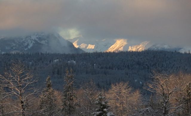 fog lid sunrise